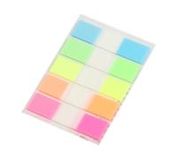 100/120 Counts Colored PET Label Repositionable Page Marker Adhesive Notes 45x12MM Labelling Sticker for Notebook Binder Rewritable Adhesive Tabs