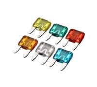 100/120pcs Car Blade Fuses Assortment Kit, Automotive Replacement Fuses Low Profile Mini Blade Fuses For Car Boat Truck(100pcs)