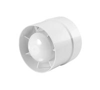 100/125/150 Mm Round Exhaust Fan Duct Ventilator Ventilation Vent Air Extractor For Window Bathroom Toilet Kitchen Booster Indoor Growth(Dia.150mm)