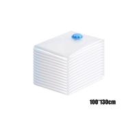 (100*130cm, 1 Pc) 10x Strong Vacuum Storage Bags Space Saving Pack Saver Organiser Compressed Bag