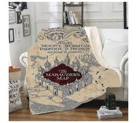 100*130cm Thick Throw Blankets For Adults Kids, Harry Potter Fleece Blanket Super Soft Sherpa Throw Blanket For Bed And Sofag)