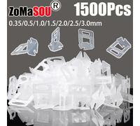 100-1500Pcs Tile Leveling System Clips Spacers Tile Laying Construction Tool
