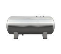 100/160/200L Stainless Steel Horizontal Water Tank, Pressure Tank for Well Pump, Water Tank Systems, for Home, Farm Irrigation, Livestock Breeding(95x50cm/37.4x19.6in)
