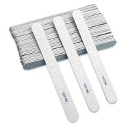 100/180 Grit Nail Files, 50 Pcs Double-Sided Emery Boards Double-Sided Emery Boards for Natural Nails Acrylic and Gel Nails, Nail Shaping Manicure Tools, Reusable for Nail Styling, Salon, Home Use