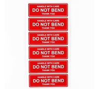 100 1x3 inch Do Not Bend Shipping Sticker Office Envelopes Stamp Labels