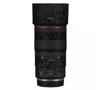 100 2.8 Lens Cap Skin Anti-Scratch Camera Sticker for Canon RF 100mm F2.8 Macro Protective Wrap Film Decal(Shadow Camo Black)