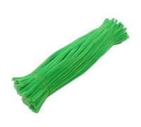 100/200/300 PCS Chenille Sticks Pipe Cleaner DIY Chenille Stems For DIY Art Creative Crafts Decorations(Light green,100pcs)