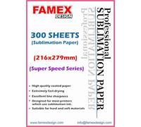 100-200-300 Premium Quality A4 Sublimation Paper for Mug Transfer and sub Heat Press (300)