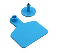 100/200 Pack of Blank Ear Tags, Large and Durable PE Material, Suitable for Cattle, Goats, Sheep, Dairy Animal Identification Tags Blue large100pcs