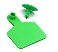 100/200 Pack of Blank Ear Tags, Large and Durable PE Material, Suitable for Cattle, Goats, Sheep, Dairy Animal Identification Tags Green small200pcs