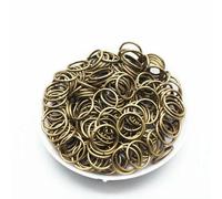 100-200pcs 4.0mm 5mm 6mm 7mm 8mm 10mm 12mm Open Jump Rings for Jewelry Connectors Chain Links-Antique bronze-1x10mm 100Pcs