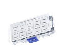 100/200Pcs Waterproof Tact Switcher Induction Button Copper Foot Dustproof Small Switcher Assorted for Industrial Equipment Electronics Repair