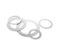 100/20X0.1 to 1mm thick M2 M3 M4 M5 M6 M8 to M40 ultra-thin adjustment gasket flat washer 304 stainless steel(20pcs M25x35xThick,Thick 0.1mm)