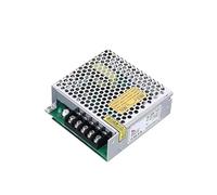 100-240V AC to DC 12V-24V 15W 25W Converter Switch Mode Power Supply LED Lighting Transformer Drive Adapter DC12V AC/DC-enclosed(25W-24V)
