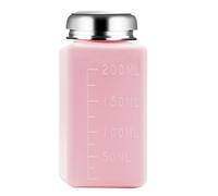 100-250ml Liquid Dispenser Pumping Bottle With Stainless Steel Pumping Head For Nails Polished Removal