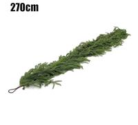 100-270cm Christmas Pine Garland Artificial Plants Faux Greenery Vine Xmas Ornament Party Festival Table Decor Pine rattan christmas garland flower decorations garland flower rattan green Chri