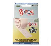 100 3D Craft Dots 10mm x 3mm Acid Free Stix2