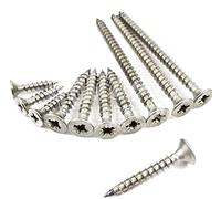 100, 4.0 x 40mm, A4 Stainless Steel Wood Screws, Pozi Countersunk CSK