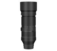 100-400 5-6.3 Camera Lens Skin Anti-Scratch Sticker for Sigma 100-400mm F5-6.3 DG DN fit for Sony Mount Coat Vinyl Protective Film Decals(Carbon Fiber Black)