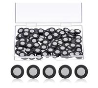 100/500/1000pcs Magnetic Tracking Dots Inner 6mm Outer 10mm 3D Scanning Marker Reference Point Targets for 3D Scanner Preventing Tracking Loss