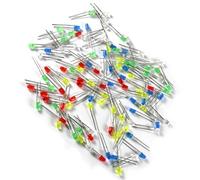 100/500pcs 3mm/5mm Bright LED Bulbs LED Lights With Low Energy Consumption Durability For Science Experiment Part LEDs For Projects