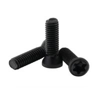 100-500PCS M1.6 M1.8 M2 M2.2 M2.5 M3 M3.5 M4 M5 M6*L Grade 12.9 Insert Torx Screw Replaces Carbide Inserts Accessories Lathe(M2.5X6 100PCS)
