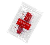 100/500pcs White French Short Acrylic Nails Tips Crescented Shape for Salon and Home Manicure Multiple Sizes Including Acrylic Nails