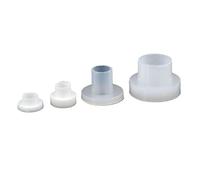 100-5Pcs M3M4 M5M6 M8 M10 Screw Nylon Transistor Gasket The Step T-Type Plastic Washer Insulation Spacer Screw Thread Protector(TW10-M4 100PCS)
