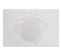 100 9" x 12" Clear Plastic Mailing Bags - Postal/Courier, Strong Waterproof and Tear Resistant