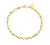 100% 925 solid real 4mm beads chain 20cm for teen lady gift women fine