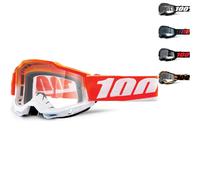 100% Accuri 2 2023 Clear Motocross Goggles