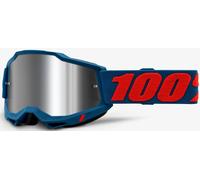 100% Accuri 2 Extra Odeon Motocross Goggles, red-blue for Men