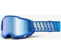 100% Accuri 2 Extra Yarger Motocross Goggles, white-blue for Men