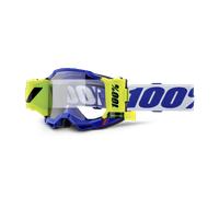 §100% Accuri 2 Forecast MX Goggles Blue-Clear Lens§
