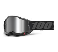 100% Accuri 2 Goggles - Black / Mirror Silver Lens