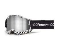 100% ACCURI 2 Goggles, Samba/Silver Mirror Lens, One Size