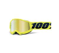 100% ACCURI 2 JUNIOR Goggle Fluo/Yellow - Mirror Gold Lens