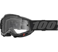 100% Accuri 2 Enduro MX Goggles Black Black