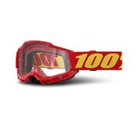 100% Accuri 2 MX Goggles Red Red
