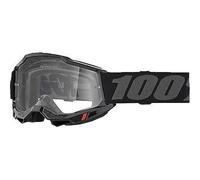100% Accuri 2 OTG Goggles OSFM Black / Clear Lens 50018-00006