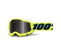 100% ACCURI 2 SAND Goggle Fluo/Yellow - Smoke Lens