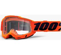 100% Accuri II Essential Motocross Goggles, orange for Men