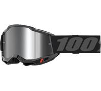 100percent Accuri 2 Youth Goggles Black SIlver Lens/CAT3 Kids SIlver Lens/CAT3 Black
