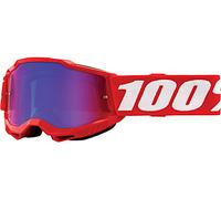 100% Accuri II Essential Youth Motocross Goggles, red