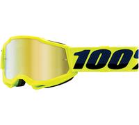 100% Accuri II Essential Youth Motocross Goggles, yellow