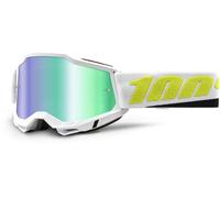 100% Accuri II Peyote Motocross Goggles, white