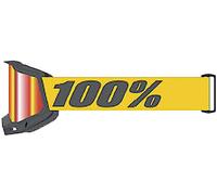 100% Accuri II V2 Chrome Essential Motocross Goggles, orange/black