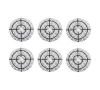 100 Acrylic Reflective Targets for Precise Positioning in Tunnel, Subway, and Bridge Engineering with Crosshair for Easy Replacement and Measurement Point Restoration (30 * 30)