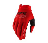 100% Adult iTrack Gloves Red MX Motocross Off-Road Cycle MTB