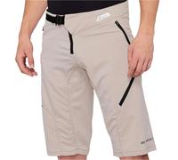 100% Airmatic Bicycle Cycle Bike Shorts Warm Grey